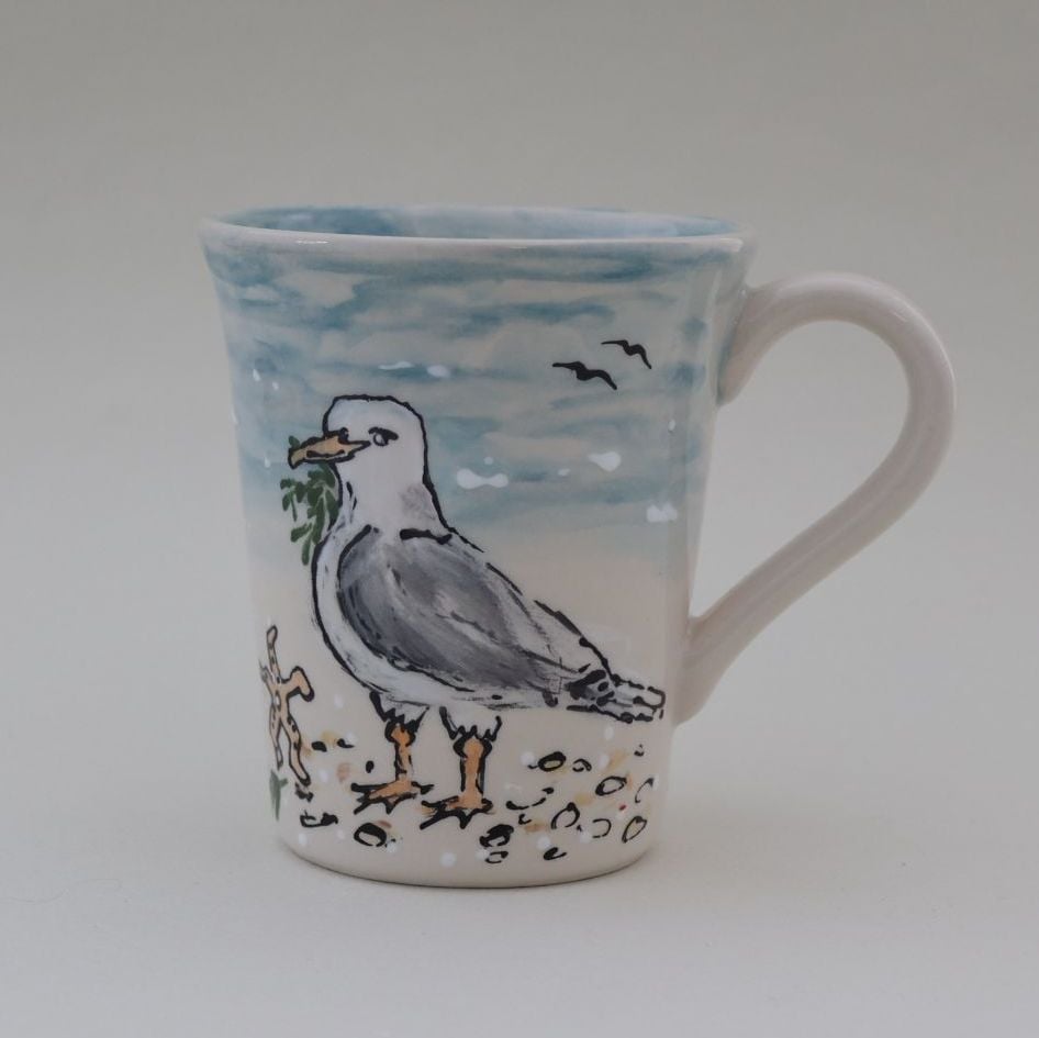 Beach Collection Seagull Mug