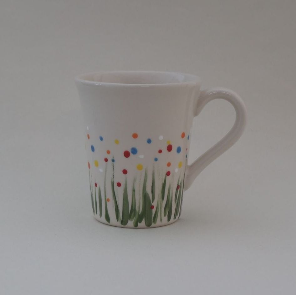 Hand Painted Meadow Mug