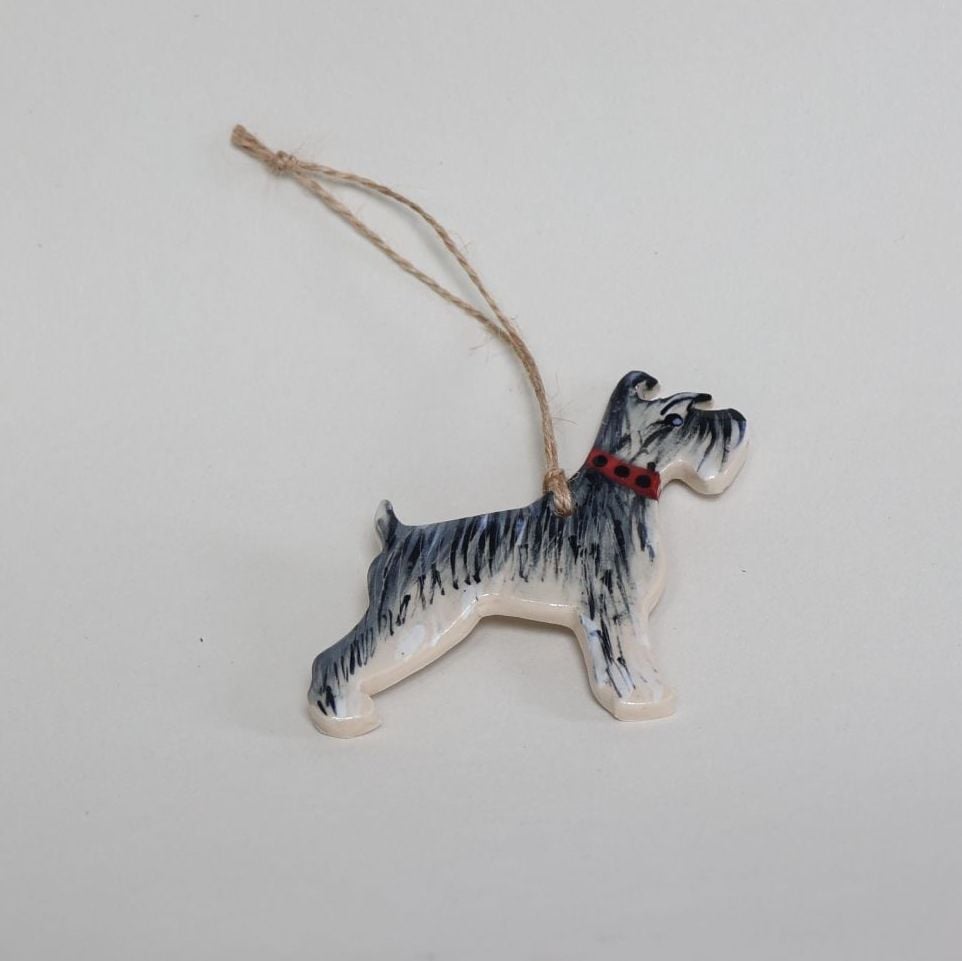 Miniature Schnauzer Hanging Decoration