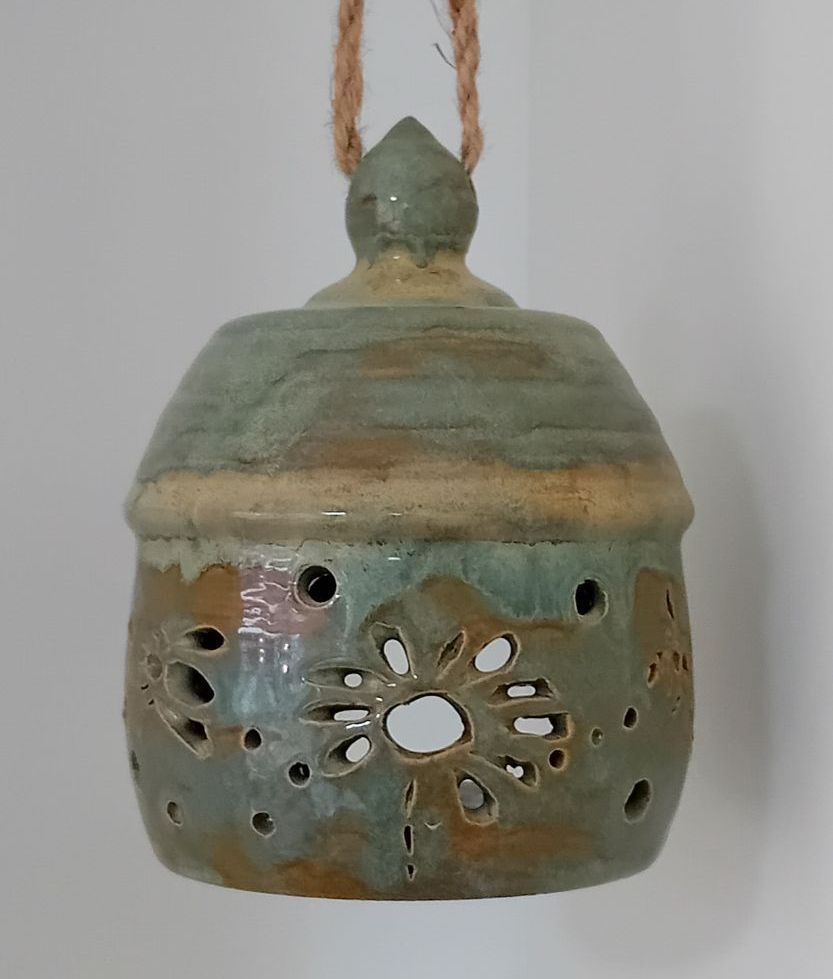 Stoneware Garden Lantern