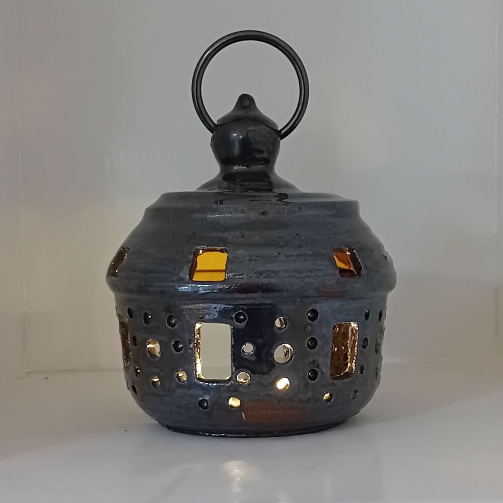 Stoneware Garden Lantern