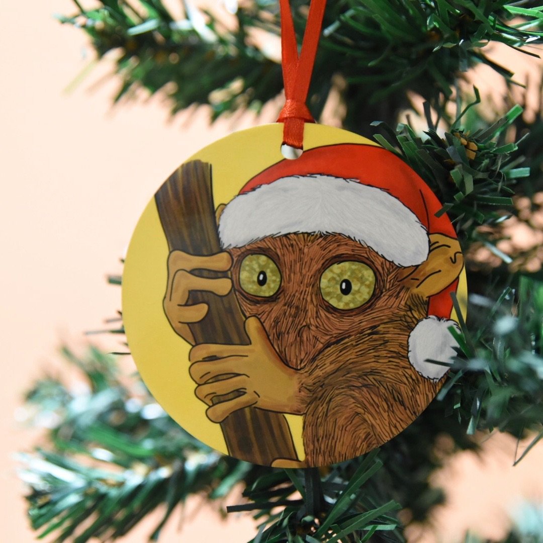 Tarsier Christmas Decoration