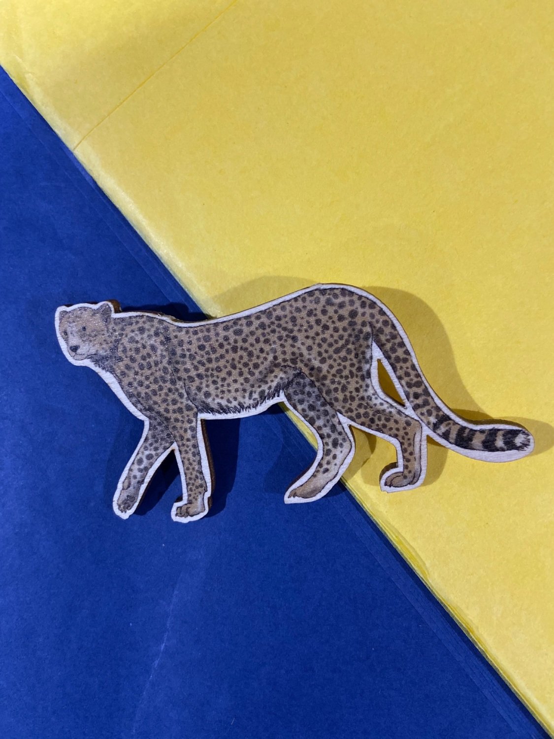 Cheetah Brooch