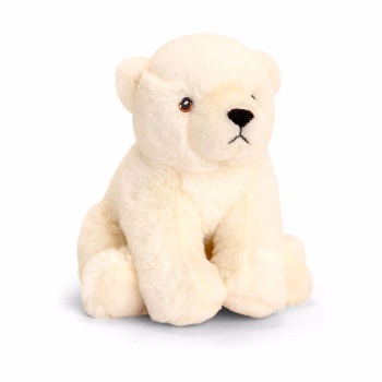 18cm Eco Polar Bear