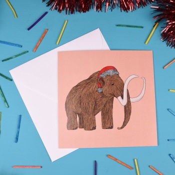 Mammoth Christmas Card