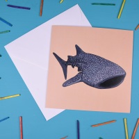 Whale Shark Greetings Card