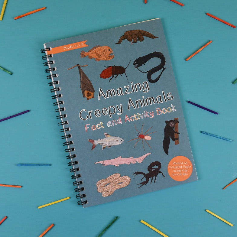 Amazing Creepy Animals Fact and Activity Book