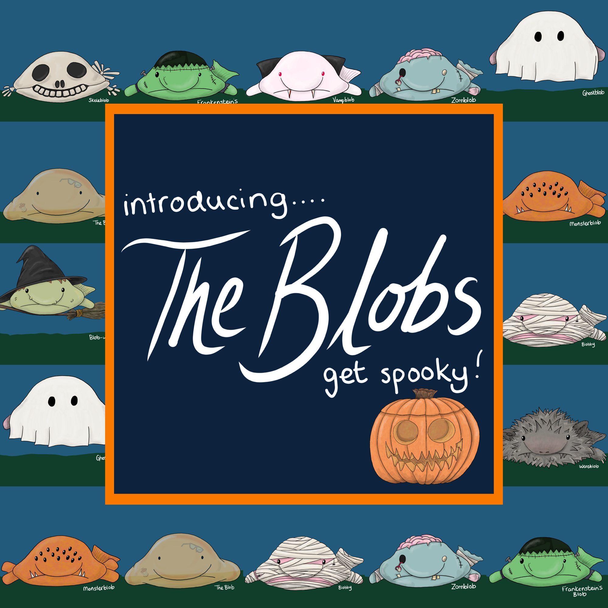 the blobs get spooky