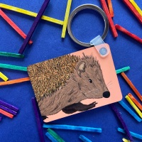 Hedgehog Keyring