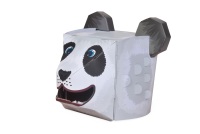 Panda 3D Card Mask