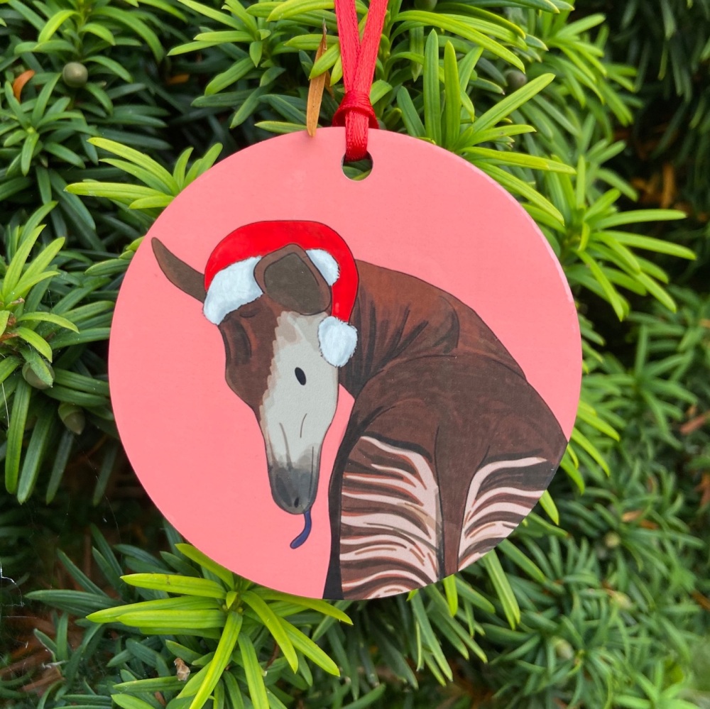 Okapi Christmas Decoration