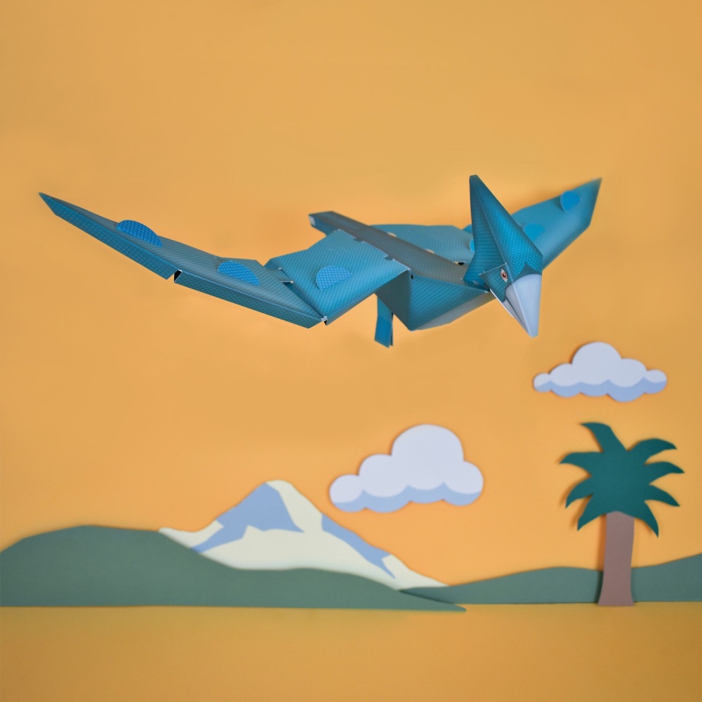 Build a flying dinosaur 