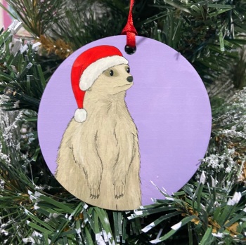 Meerkat Christmas Decoration