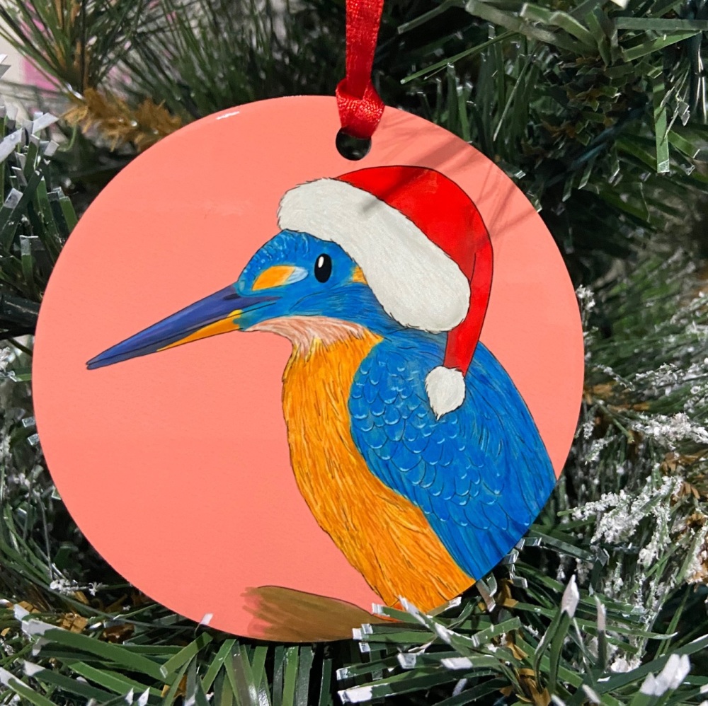 Kingfisher Christmas Decoration