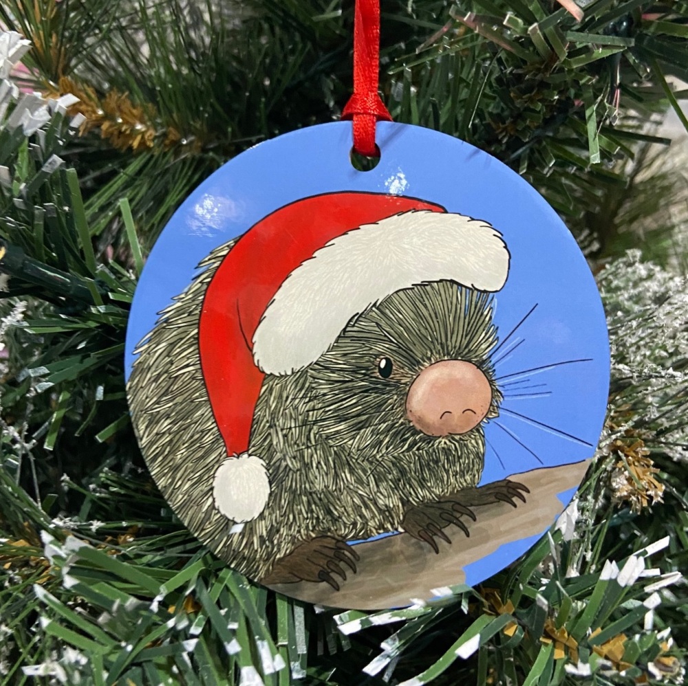 Prehensile Tailed Porcupine Christmas Decoration