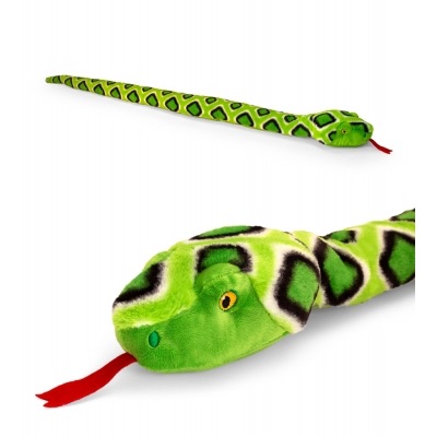 100cm Eco Green Snake Soft Toy