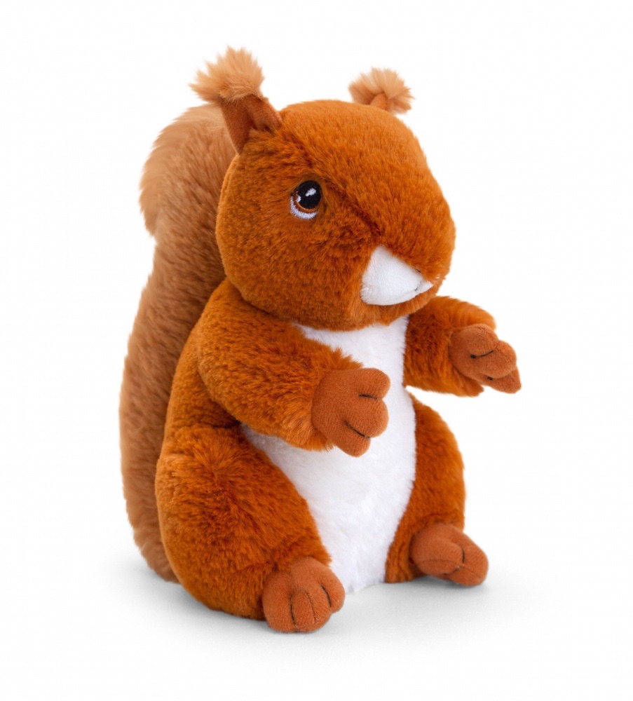 19cm Eco Red Squirrel Soft Toy