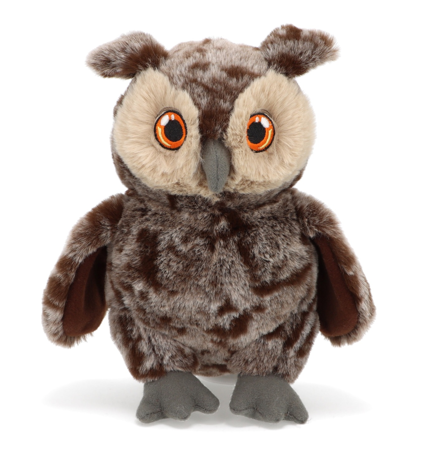 18cm Eco Eagle Owl Cuddly Soft Toy Made