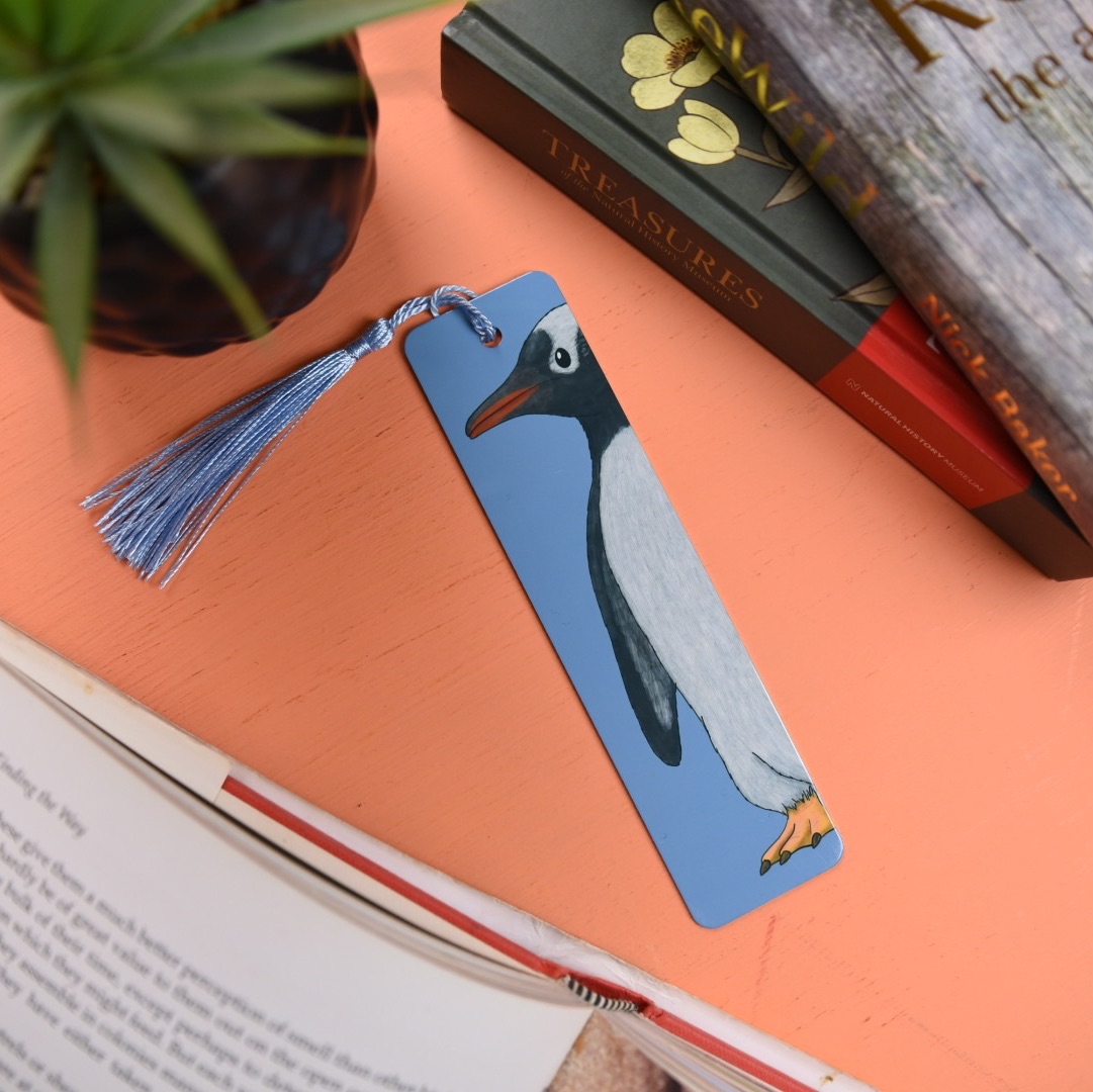 Gentoo Penguin Bookmark