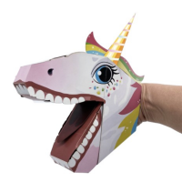 Unicorn Moving Mouth Puppet Kit