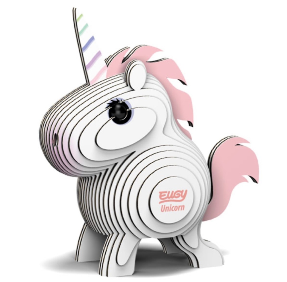 Pink Unicorn 3d Model Kit