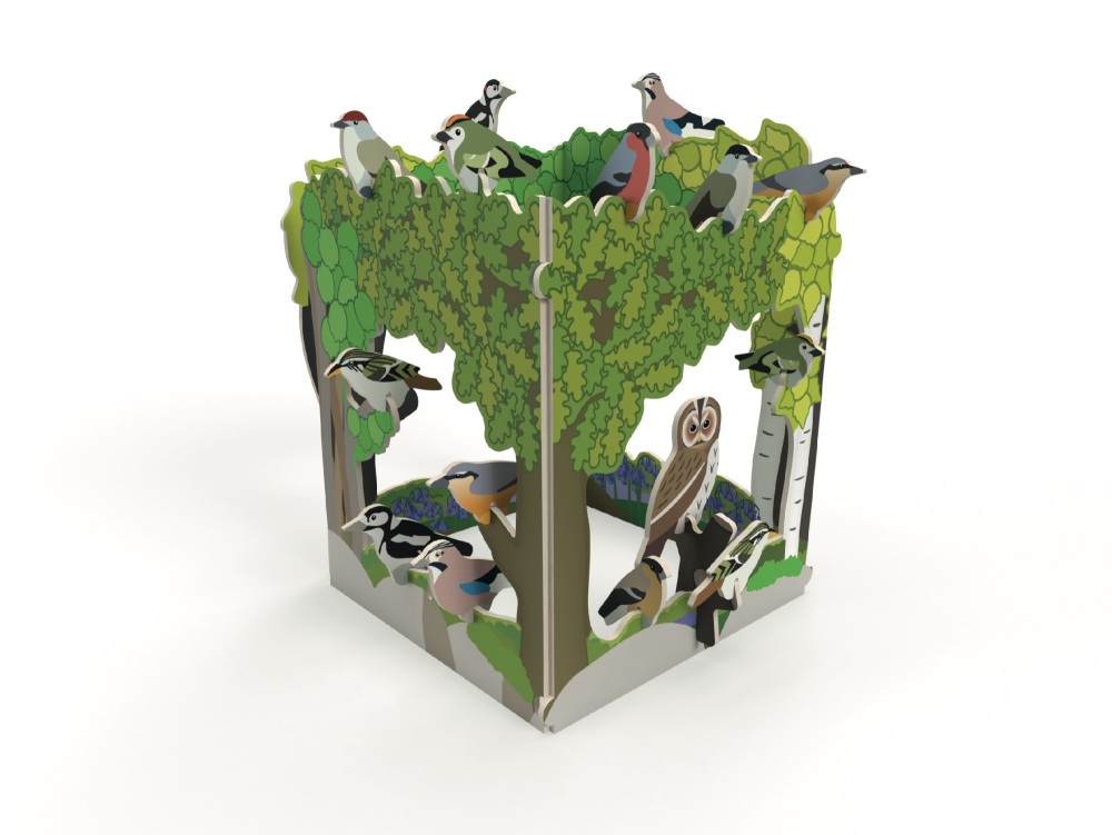 Woodland Birds Eco Friendly Playset