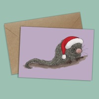 Prehensile Tailed Porcupine Christmas Card
