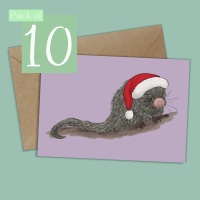 Prehensile Tailed Porcupine Christmas Card -Pack of 10