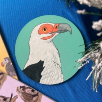 Palm Nut Vulture Coaster