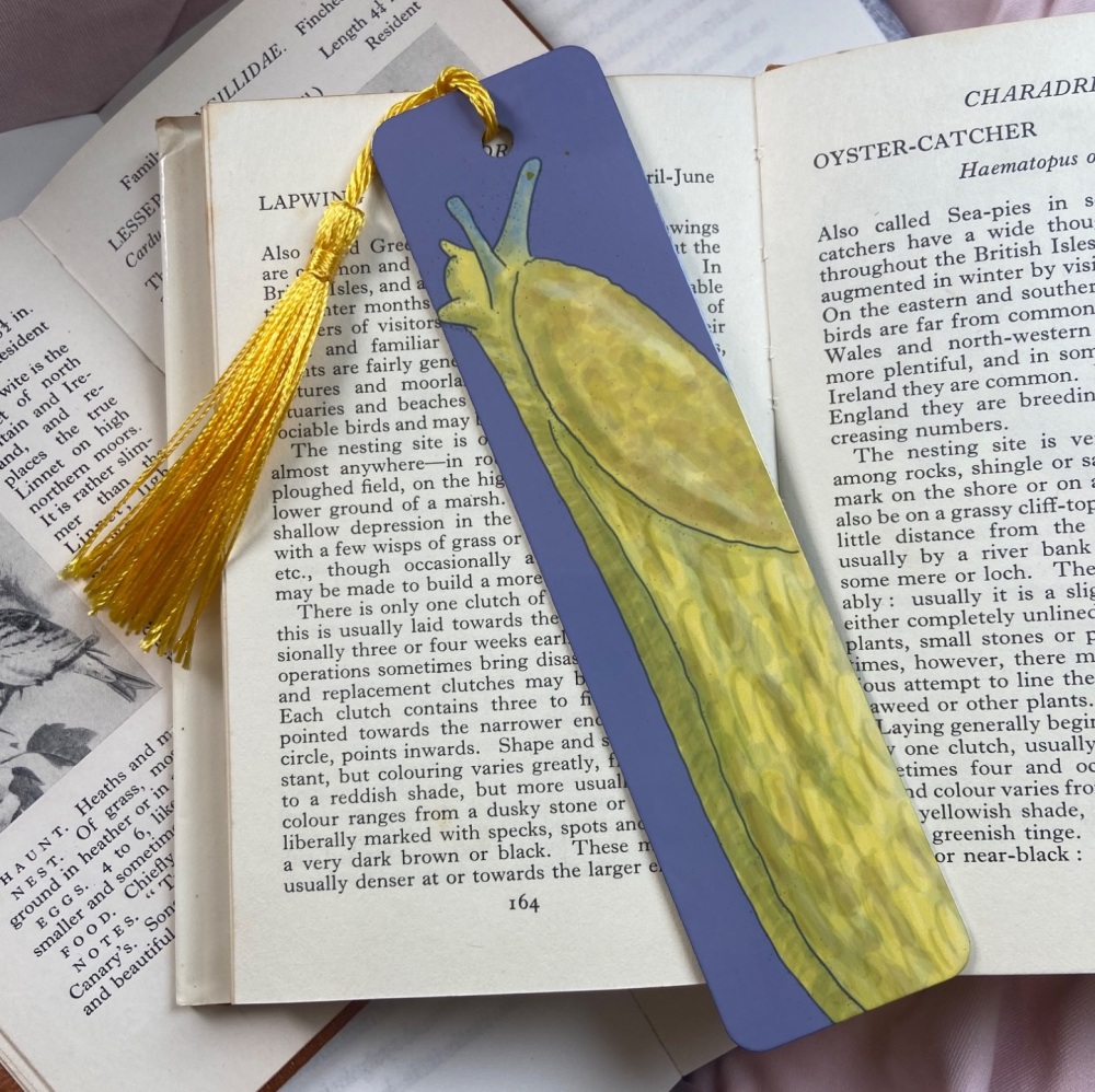 Yellow Slug Bookmark