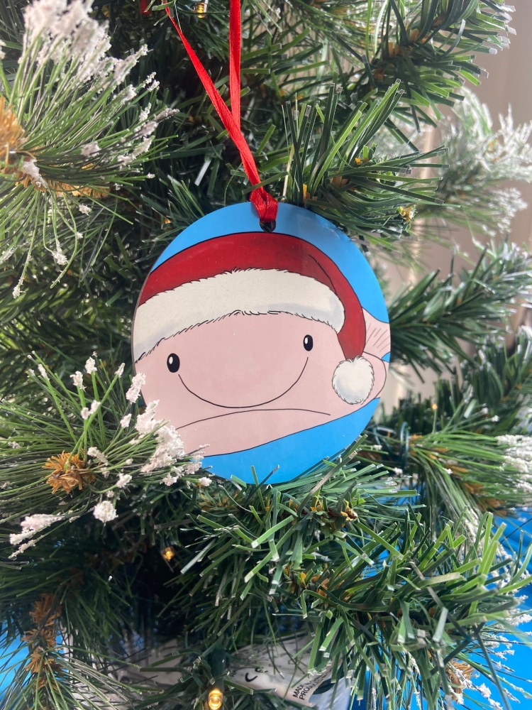 Blobfish Christmas Decoration