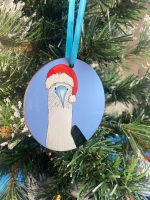Blue Footed Booby Christmas Decoration