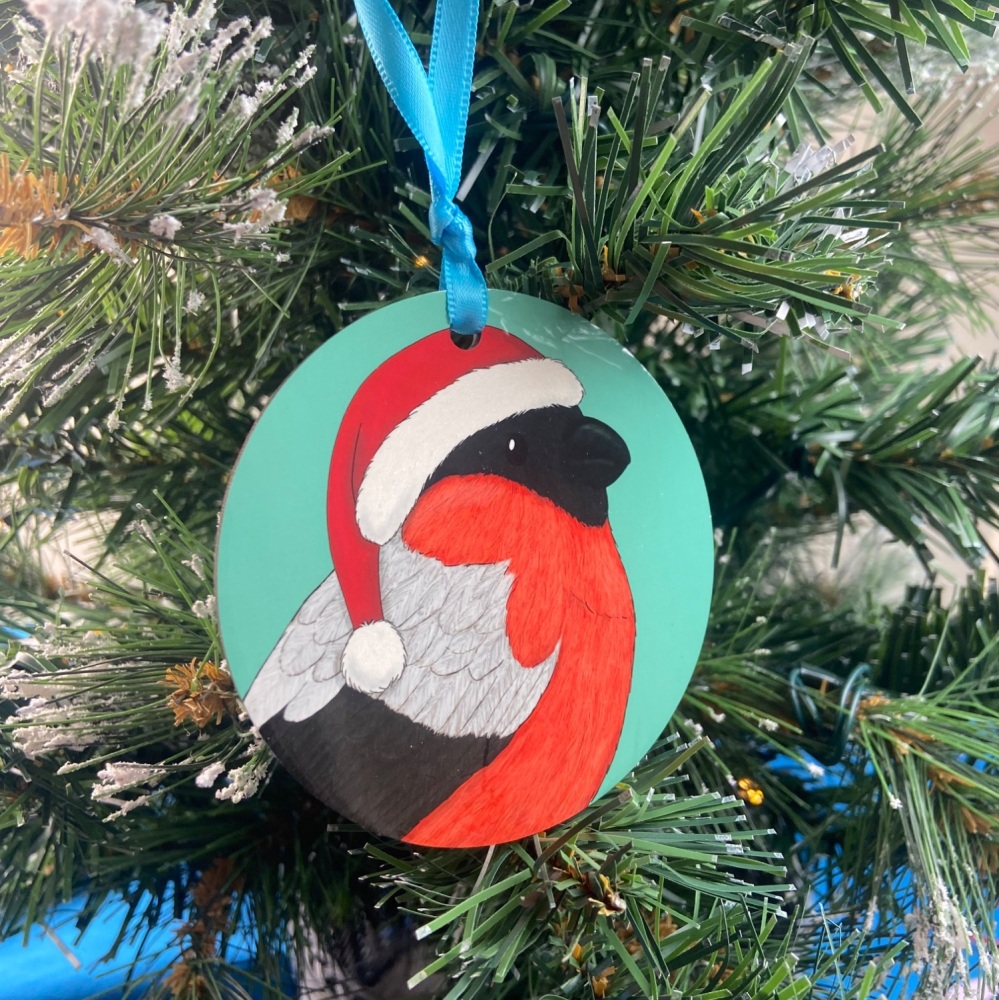 Bullfinch Christmas Decoration