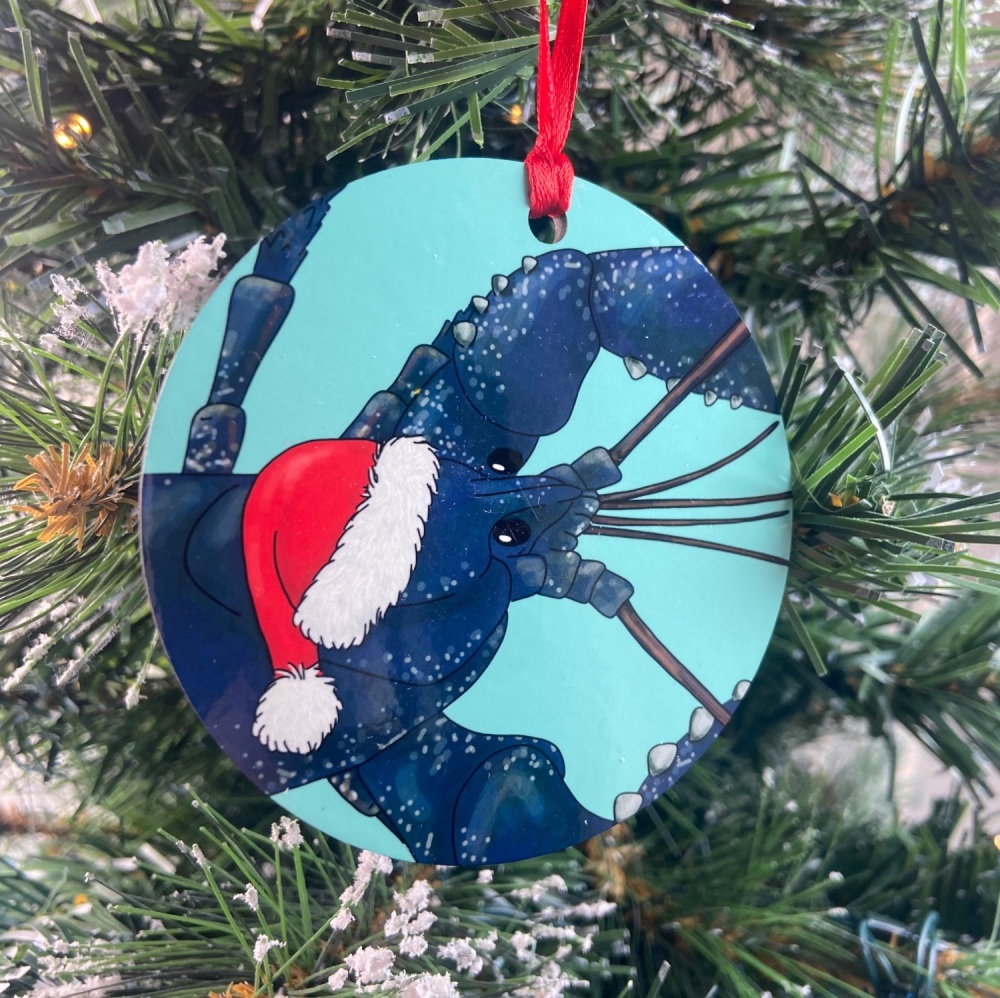 Common Lobster Christmas Decoration