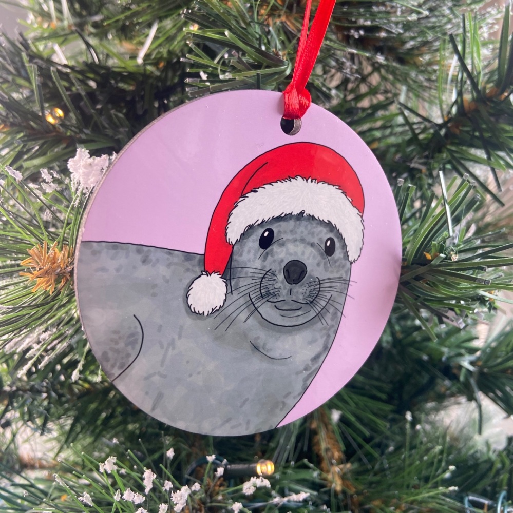 Common Seal Christmas Decoration