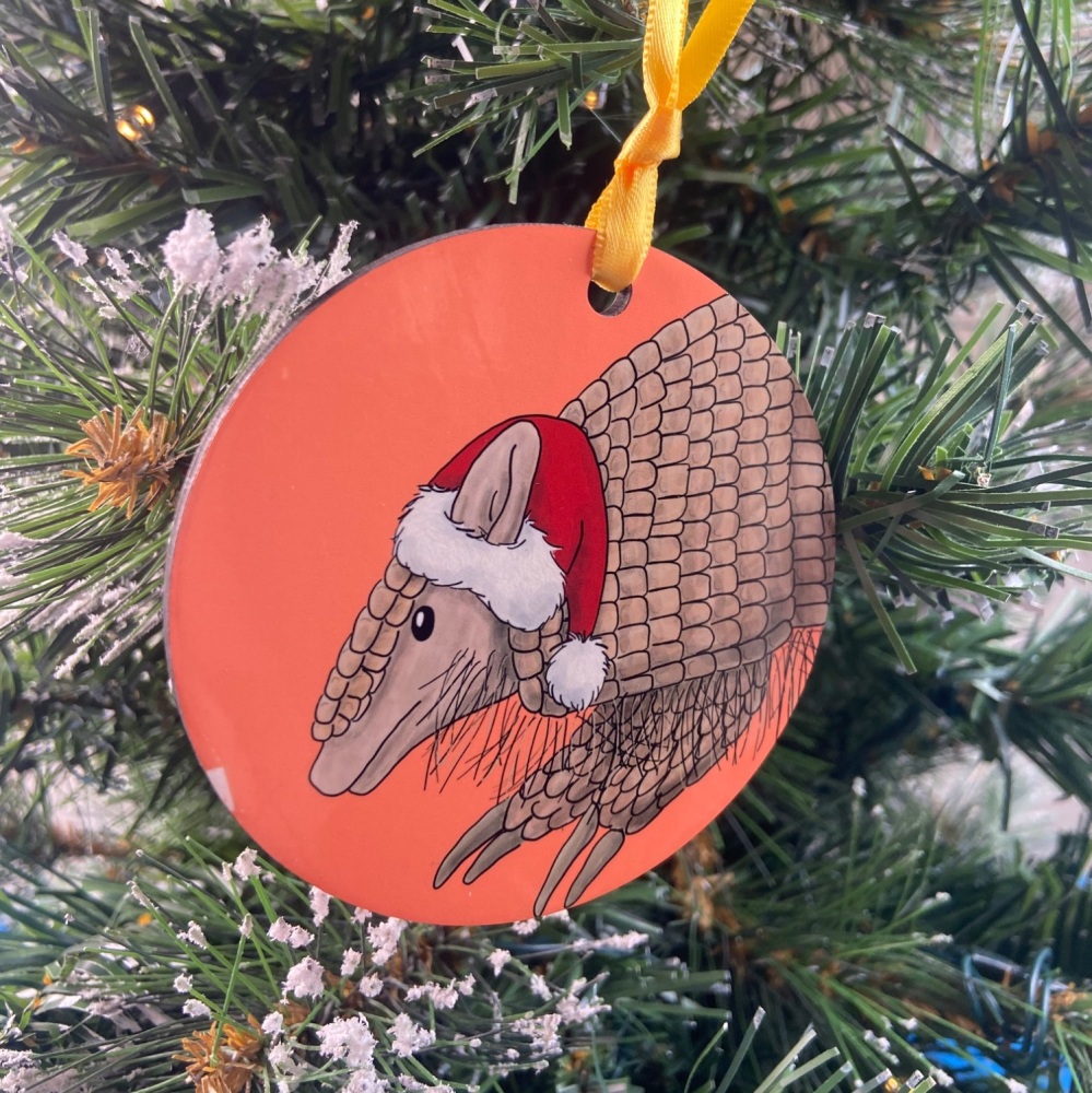 Three banded armadillo Christmas Decoration - seconds