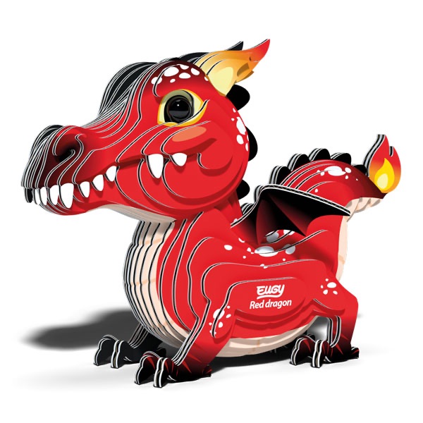 Red Dragon 3d Model Kit