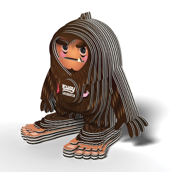 Sasquatch 3d Model Kit