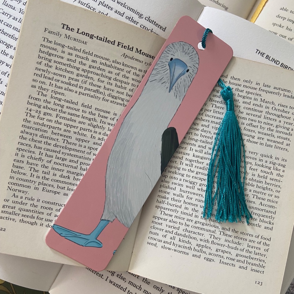 Blue Footed Booby Bookmark