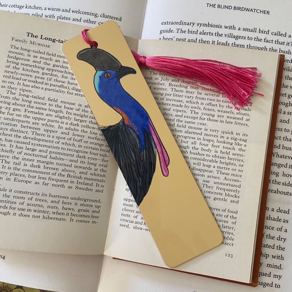 Cassowary Bookmark