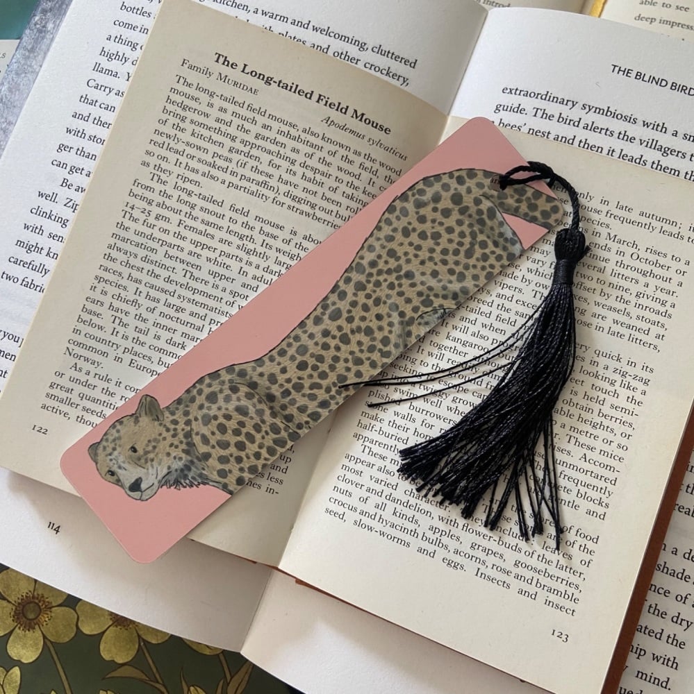 Cheetah Bookmark