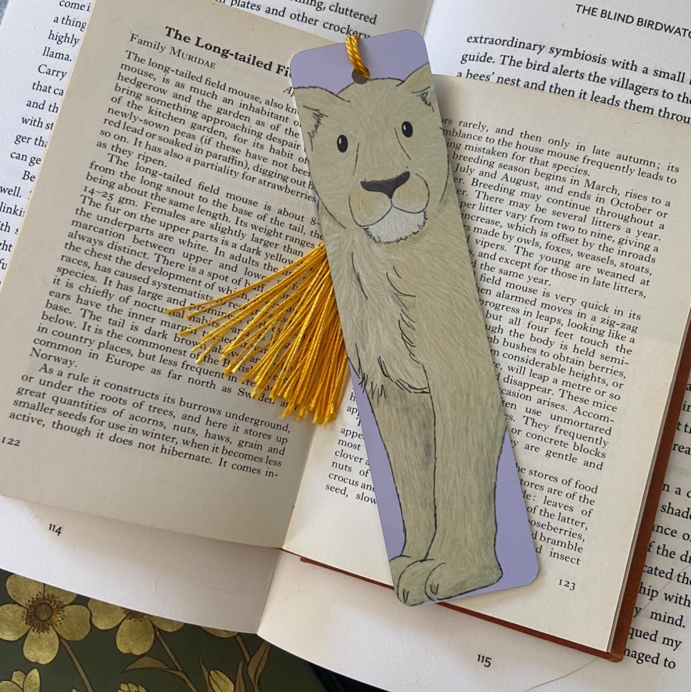 Lioness Bookmark