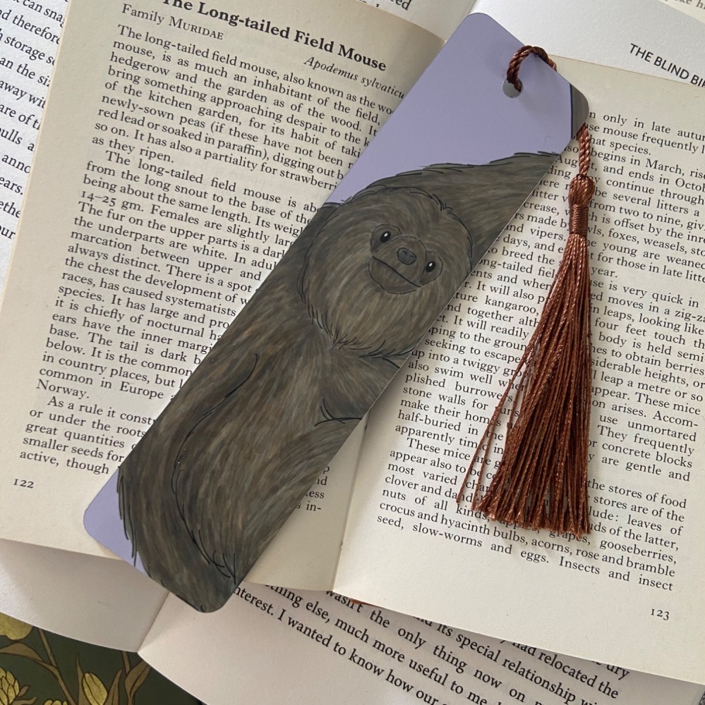 Manned Sloth Bookmark