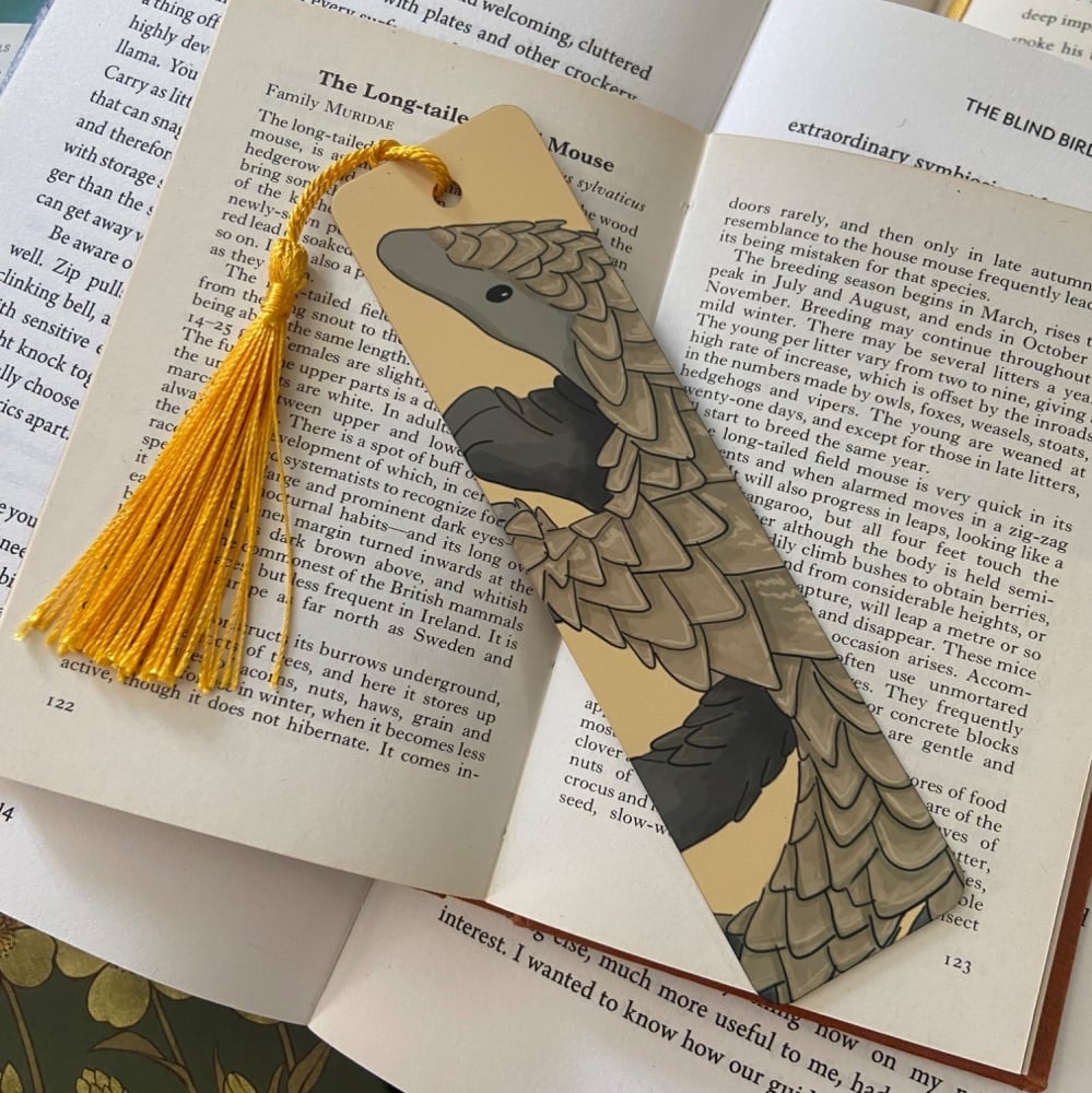 Pangolin Bookmark