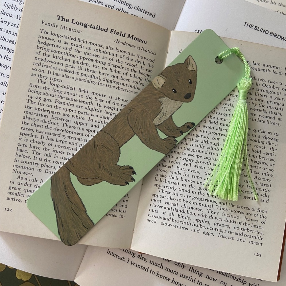 Pine Marten Bookmark