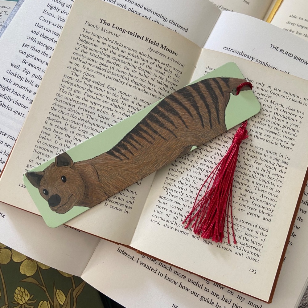 Tasmanian Tiger Bookmark