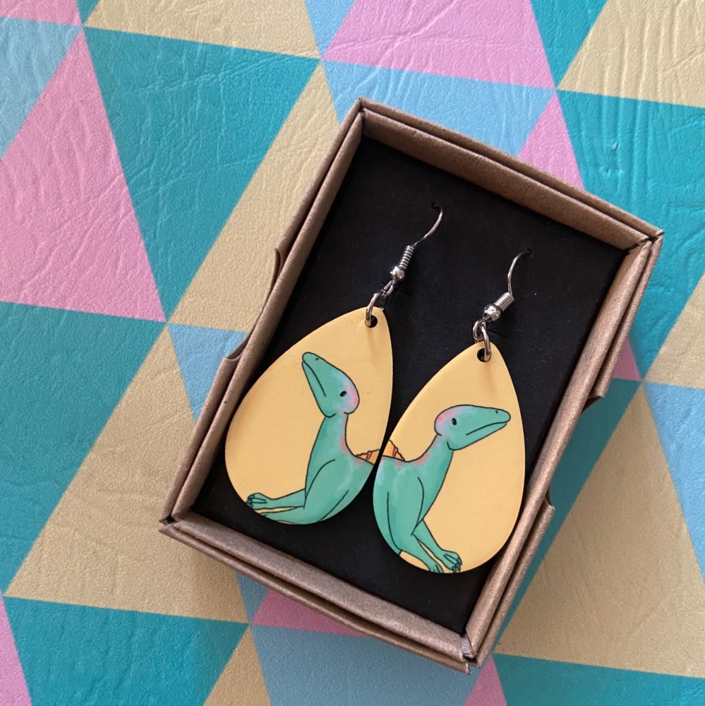 Ouranosaurus Earrings