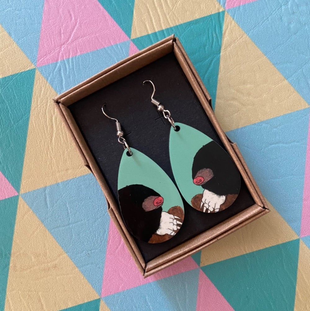 Mole Earrings - Turquoise