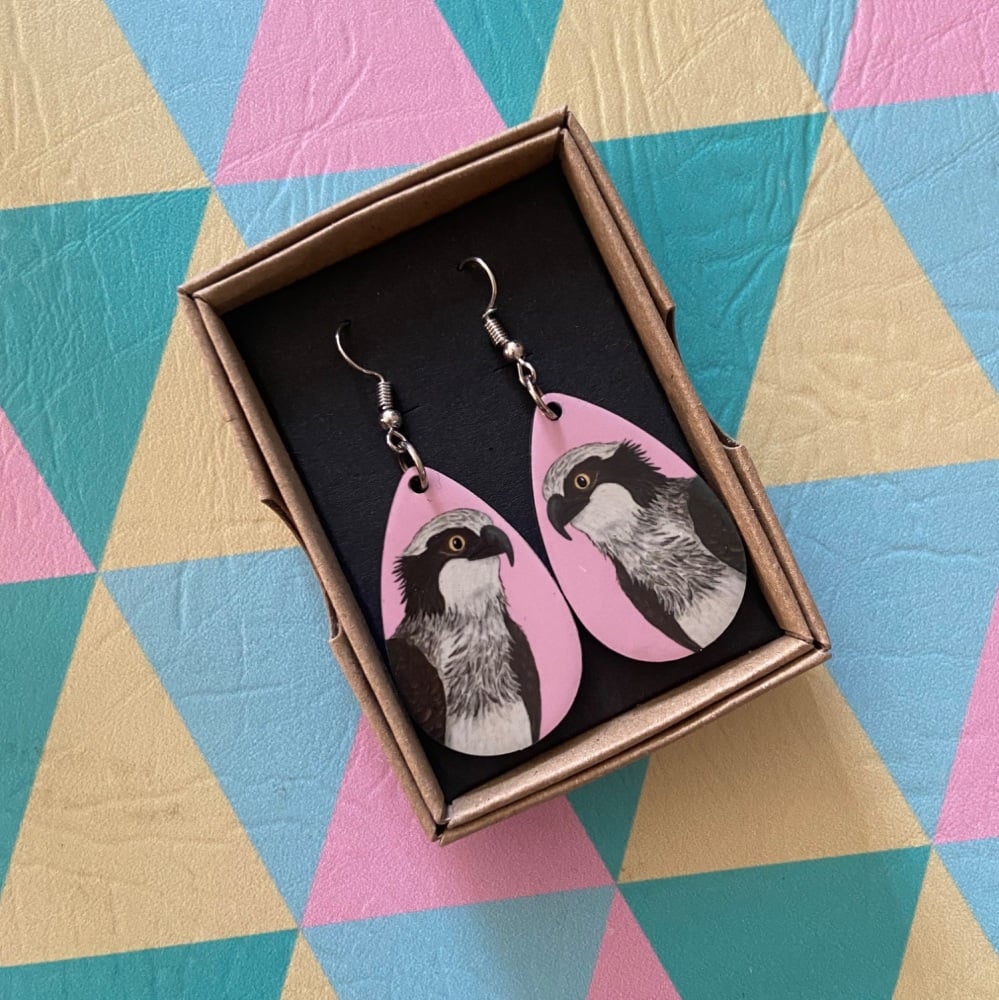 Osprey Earrings - Pink