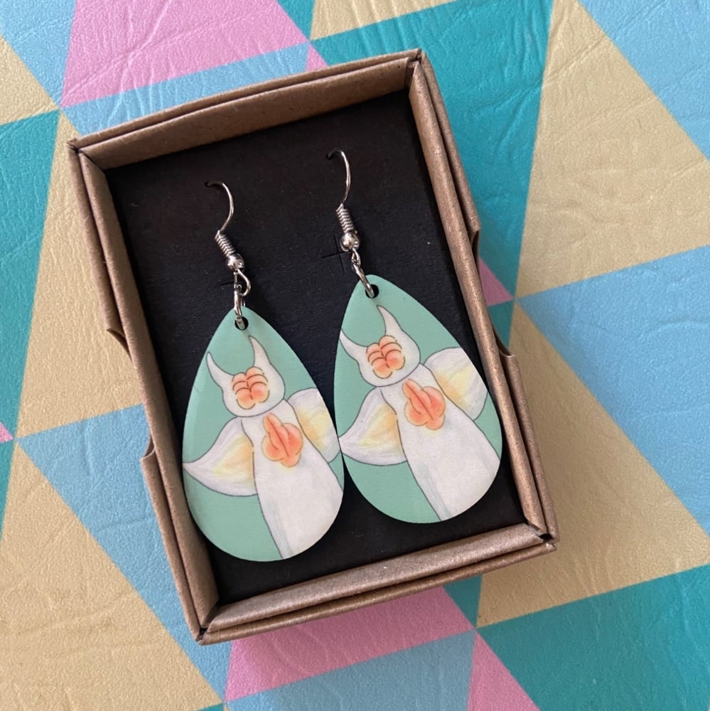 Sea Angel Earrings - Turquoise